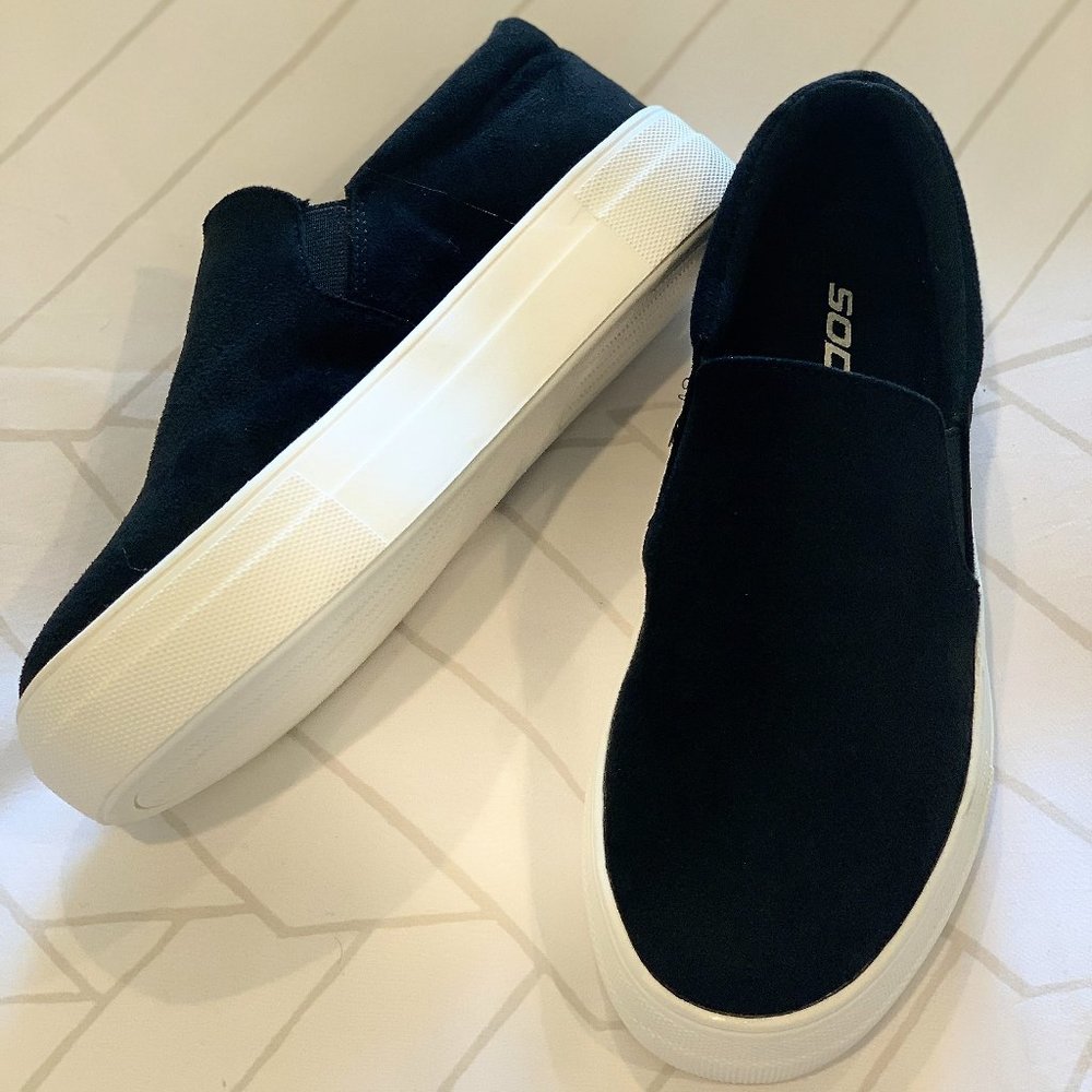 Slip-On Sneakers - Black